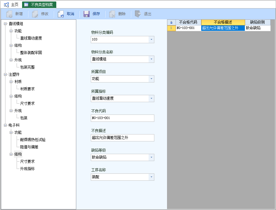 不合格类型档案-云上网